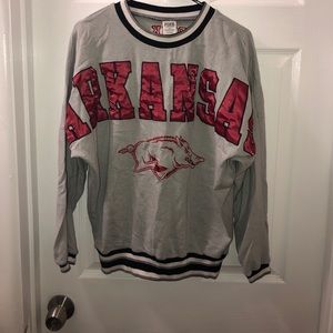 PINK Arkansas Razorbacks Sweater